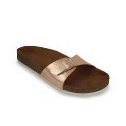 MOZAFIA Women Open Toe Flats with Buckles-image-73