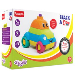 giggles Funskool Stack A Car (Color May Vary) image 5