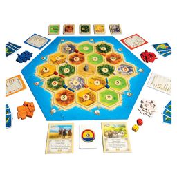 NEGOCIO Catan Trade Build Settle 5th Edition Board Game - Multicolor image 5