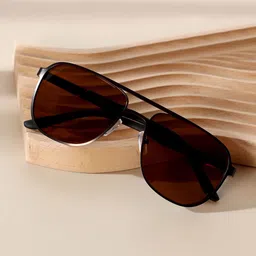 HAUTE SAUCE by Campus Sutra Women Aviator Sunglasses with Polarised Lens-image-37