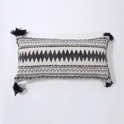 Art Avenue White & Black Geometric Rectangle Cushion Covers-image-62