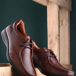 Auserio Men Leather Formal Derbys-image-22