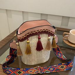 StyleCast x Revolte Bucket Sling Bag with Applique-image-93