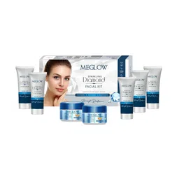 MEGLOW Diamond Facial Kit & 2 Gold Bleach Cream-13