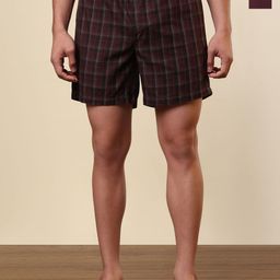 SleepZ by Raymond Pack Of 2 Printed Pure Cotton Mid-Rise Boxer AHBA00008-X1-image-90