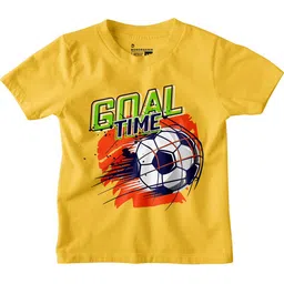 BonOrganik Boys Typography Printed Pockets T-shirt-7