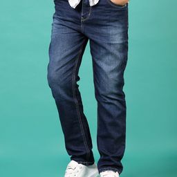 V-Mart Boys Low Distress Light Fade Jeans-image-93