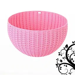 Go Hooked Rattan Hanging Planters Pot with Metal Hanging Chain image 3