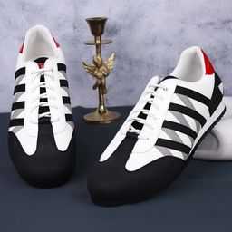 LOUIS STITCH Men Color Blocked Casual Sneaker with Auto Adjustable Elastic Laces-image-96