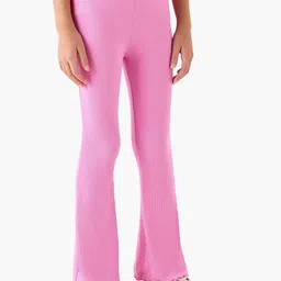 Juniors by Babyshop Girls Ribbed Flared Ankle Length Leggings-picture-49