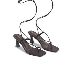 Lino Perros Stiletto Sandals with Tassels-image-74