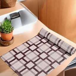 REVEXO White Set of 1 Water Resistant Shelf Liner Organisers-12