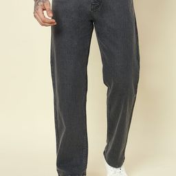 THE BEETEL HOUSE Men Baggy Mid-Rise Clean Look Stretchable Jeans-image-60