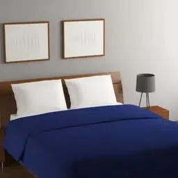 Steve & Anderson All Season Blue AC Room 233 GSM Double Bed Blanket-picture-10