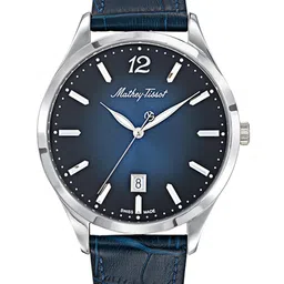 Mathey-Tissot Swiss Made Analog Blue Dial Men's Watch - H411ABU-image-12