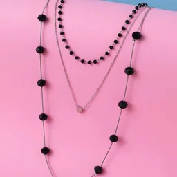 Cierra Silver-Plated Layered Necklace-image-31