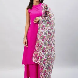 InWeave Printed Organza Dupatta-picture-23