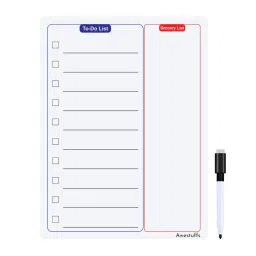 Awestuffs Activity Tracker To Do List Notepad Grocery List Planner Reusable [12 X 9 Inch]-picture-14