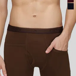 AMUL COMFY Pack of 3 Cotton Ultra Soft Trunks AC-LPTROE-LTB-MAR-NY-XL--0