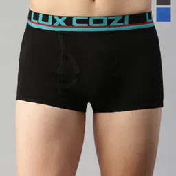 Lux Cozi Pack Of  3 Men Assorted Trunks COZI_GLO_MINI_TRNK_ASST4_3PC-14