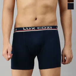 Lux Cozi Pack Of 3 Assorted TrunkCOZI_BIGSHOT_LONGS_PLAIN_AST2_3PC-image-93