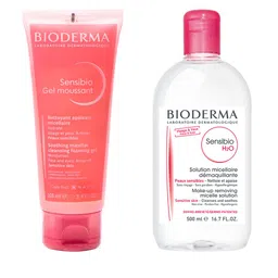 BIODERMA Set of Sensibio Makeup Remover 500ml & Foaming Gel 100ml-image-5