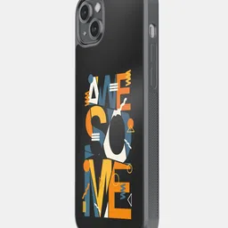 macmerise Impact Resistant Typography Printed iPhone 14 Plus Back Case Mobile Accessories-56