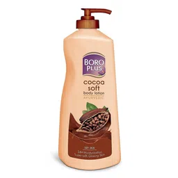 BOROPLUS Cocoa Soft Ayurvedic 24H Moisturisation Body Lotion For Dry Skin - 400ml-8