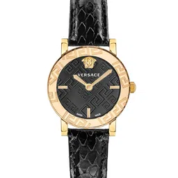 Versace Women Dial & Leather Textured Straps Analogue Watch VEU300221-image-44
