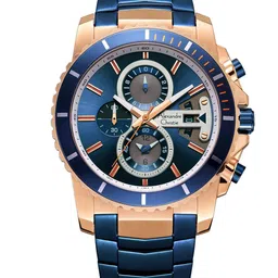 Alexandre Christie Men Dial & Stainless Steel Straps Analogue Watch 6455MCBURBU-58
