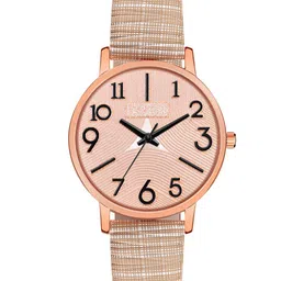 PERCLUTION ENTERPRISE Women Rose Gold-Toned Dial & Brown Analogue Watch - PE349-image-97