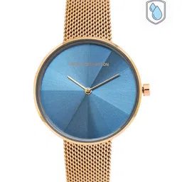 French Connection Women Blue Dial & Gold Toned Stainless Steel Analogue Watch FCL21-E-image-87