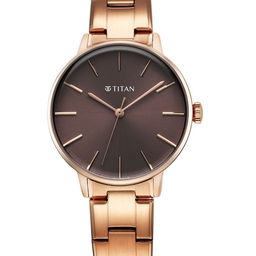 Titan Women Bracelet Style Straps Analogue Watch 95248WM01-image-30