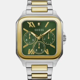 GUESS Men Chronograph Bracelet Style Straps Analogue Watch GW0631G1-19