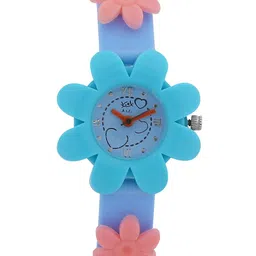 Kool Kidz Unisex Kids Blue Printed Dial & Blue Straps Analogue Watch-37
