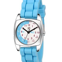Kool Kidz Unisex Kids Multicoloured Printed Dial & Blue Straps Analogue Watch-8