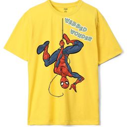 Wear Your Mind Boys Spider Man Printed Pure Cotton Oversized T-shirt-picture-25