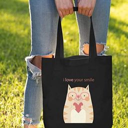THEYAYACAFE Printed Structured Tote Bag-image-18