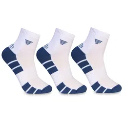Bonjour Men Pack Of 3 Assorted Bamboo Ankle-Length Socks-image-81