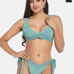 SECRETS BY ZEROKAATA Pack Of 2 Assorted Swim Bikini Set-SGBLKBK031MNTBK032-image-82