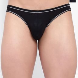 Bruchi CLUB Men Pack Of 2 Low-Rise Anti-Bacterial Thongs BRC-ML-FOXY-314-BK-2C-S-image-72