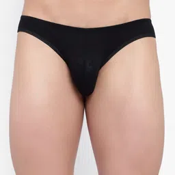 Bruchi CLUB Pack Of 3  Low-Rise Anti-Bacterial Thong Briefs- BRC-ML-FOXY-611-BK-3C-S-picture-5