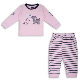 Wish Karo Boys Embroidered Long Sleeves T-shirt With Trousers-image-81