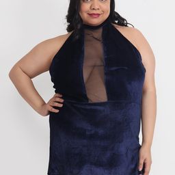 Klamotten Plus Size Halter Neck Baby Doll-picture-8