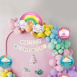 Special You Gold Toned & Pink 64 Pieces Birthday Decoration-32