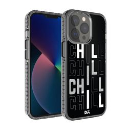 DailyObjects Black & White Lets Chill iPhone 13 Pro Max Back Case-58