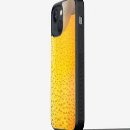 macmerise Yellow Printed Chug It Design iPhone 13 Mini Bumper Phone Back Case-picture-10