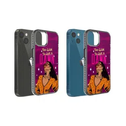 DailyObjects Glam No Damn Stride 2.0 Printed iPhone 15 Super Slim Back Case-44