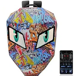 REDHORNS Unisex Graphic Printed Backpack With USB Charging Port-28