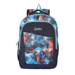 GEPACK Unisex Kids Graphic Printed Padded Medium Backpack-31